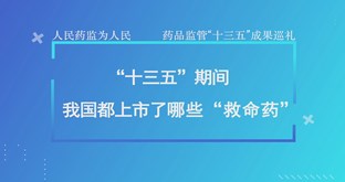 藥監課堂——人民藥監為人民 “十三五”期間我國都上市了哪些“救命藥”